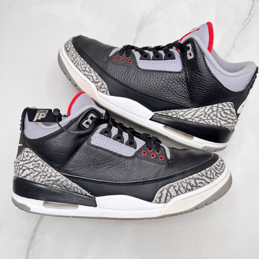 Jordan 3 Black Cement 10UK