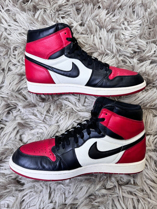 Jordan 1 High Bred Toe 12UK